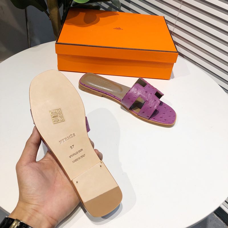 Hermes Slippers